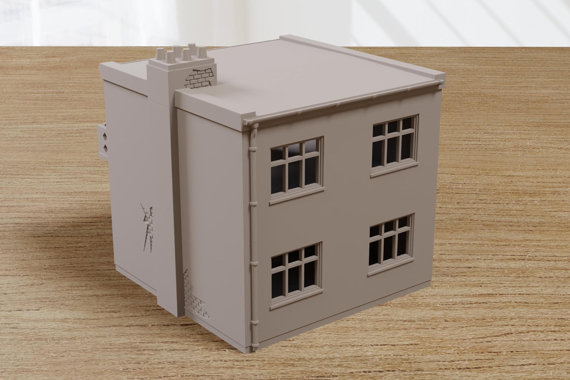 Wargaming Terrain Eastern European Soviet Block House T2 Various Scales Historical Wargaming Modern Cold War (US tariffs are pre-paid by us)
