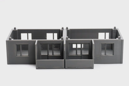 Wargaming Terrain Eastern European Soviet Block Apartments Type 2 Various Scales Historical Wargaming Modern (US tariffs are pre-paid by us)
