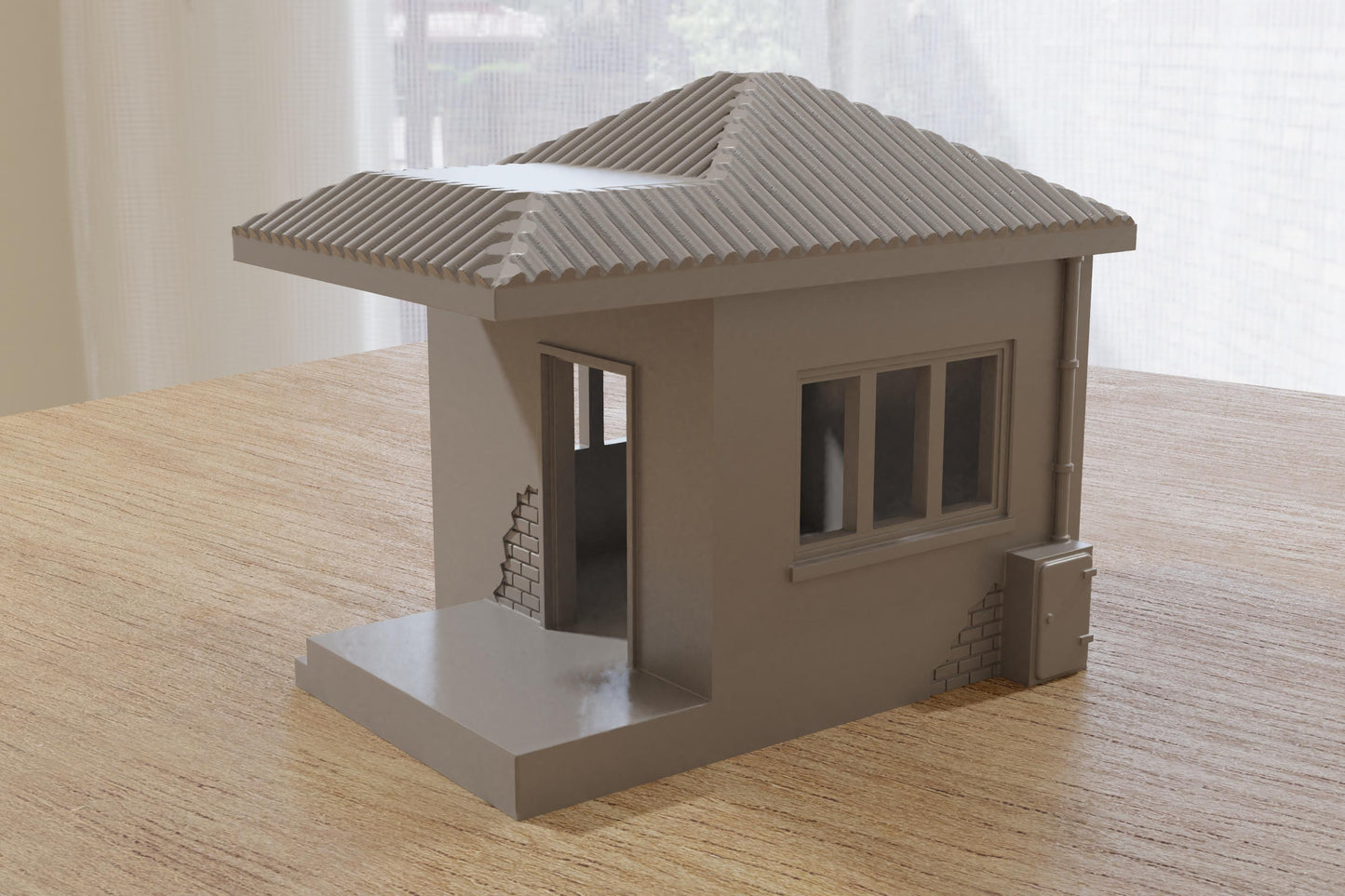Wargaming Terrain Soviet Era Military Outpost Guard House Various Scales Historical Wargaming Modern (US tariffs are pre-paid by us)