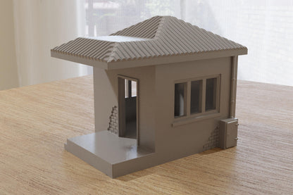 Wargaming Terrain Soviet Era Military Outpost Guard House Various Scales Historical Wargaming Modern (US tariffs are pre-paid by us)