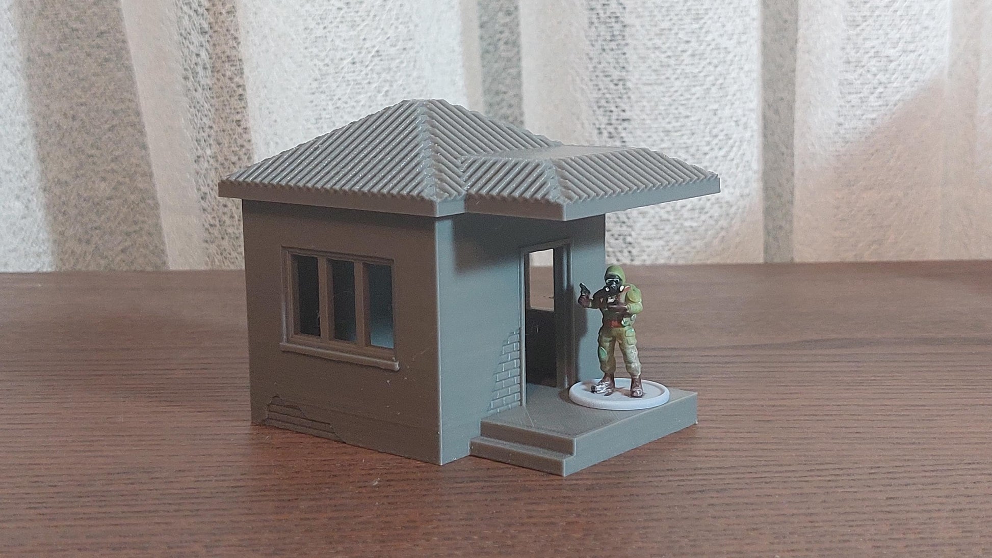 Wargaming Terrain Soviet Era Military Outpost Guard House Various Scales Historical Wargaming Modern (US tariffs are pre-paid by us)