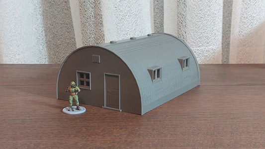Wargaming Terrain Eastern European Soviet Quonset Hut Barrack Various Scales Historical Wargaming Modern (US tariffs are pre-paid by us)