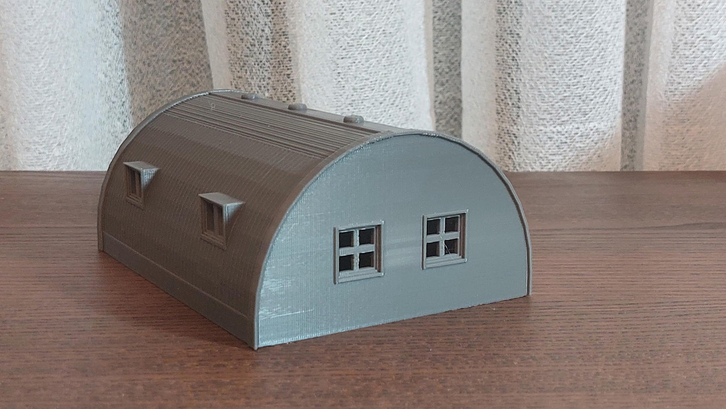 Wargaming Terrain Eastern European Soviet Quonset Hut Barrack Various Scales Historical Wargaming Modern (US tariffs are pre-paid by us)