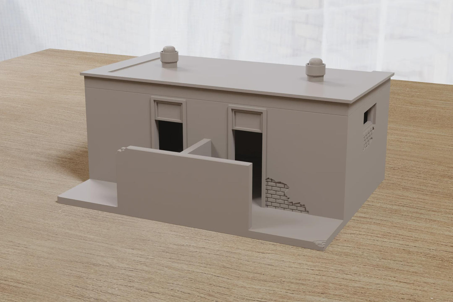 Wargaming Terrain Eastern European Soviet Public Toilets Various Scales Historical Wargaming Modern (US tariffs are pre-paid by us)
