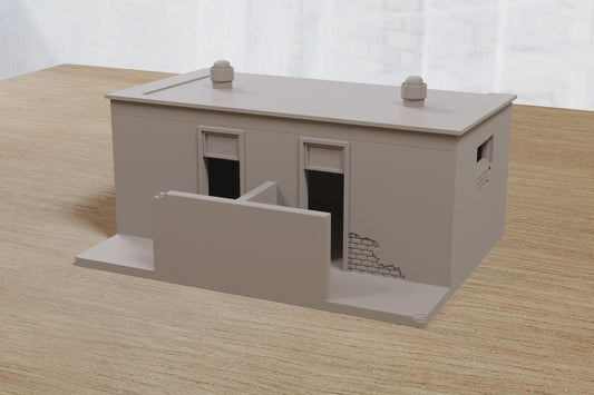 Wargaming Terrain Eastern European Soviet Public Toilets Various Scales Historical Wargaming Modern (US tariffs are pre-paid by us)