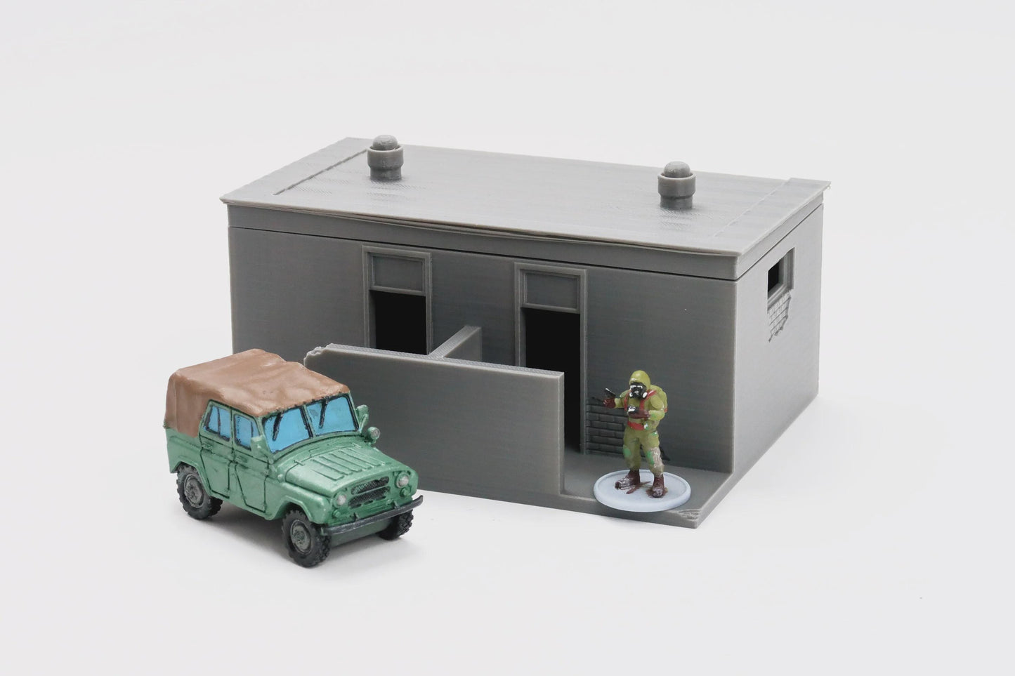 Wargaming Terrain Eastern European Soviet Public Toilets Various Scales Historical Wargaming Modern (US tariffs are pre-paid by us)