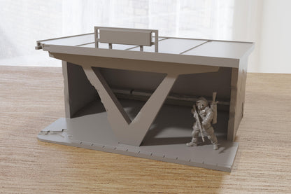 Wargaming Terrain Destroyed Soviet Bus Stop Various Scales Historical Wargaming Modern (US tariffs are pre-paid by us)