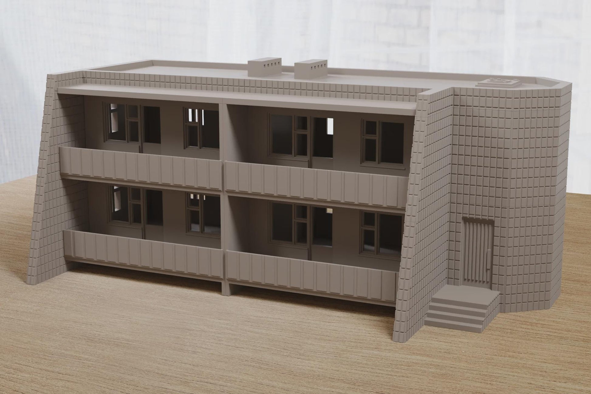 Wargaming Terrain Eastern European Soviet Leisure Hotel Various Scales Historical Wargaming Modern Cold War (US tariffs are pre-paid by us)