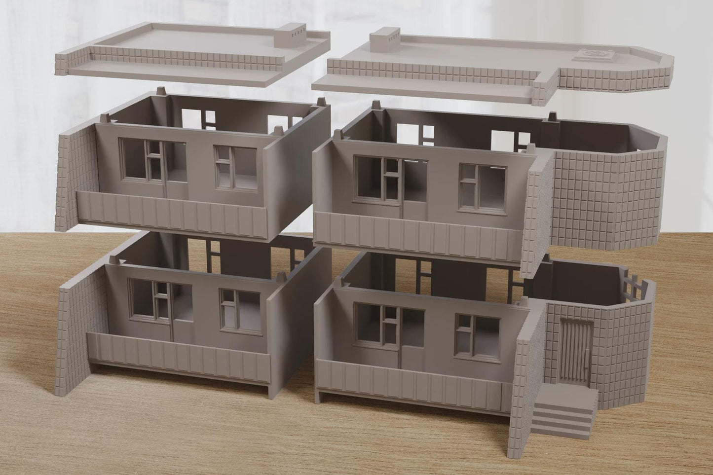 Wargaming Terrain Eastern European Soviet Leisure Hotel Various Scales Historical Wargaming Modern Cold War (US tariffs are pre-paid by us)