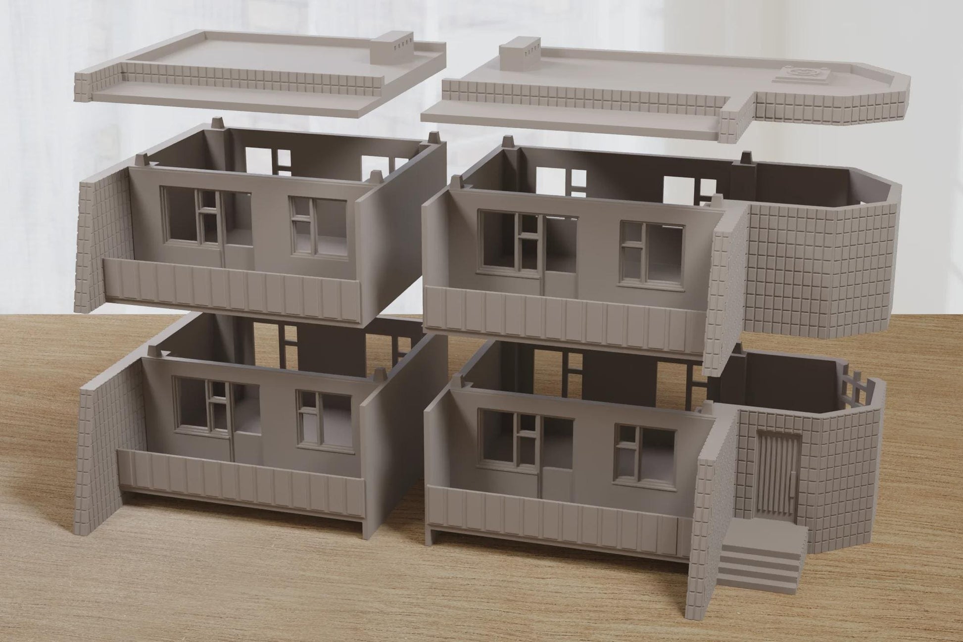 Wargaming Terrain Eastern European Soviet Leisure Hotel Various Scales Historical Wargaming Modern Cold War (US tariffs are pre-paid by us)