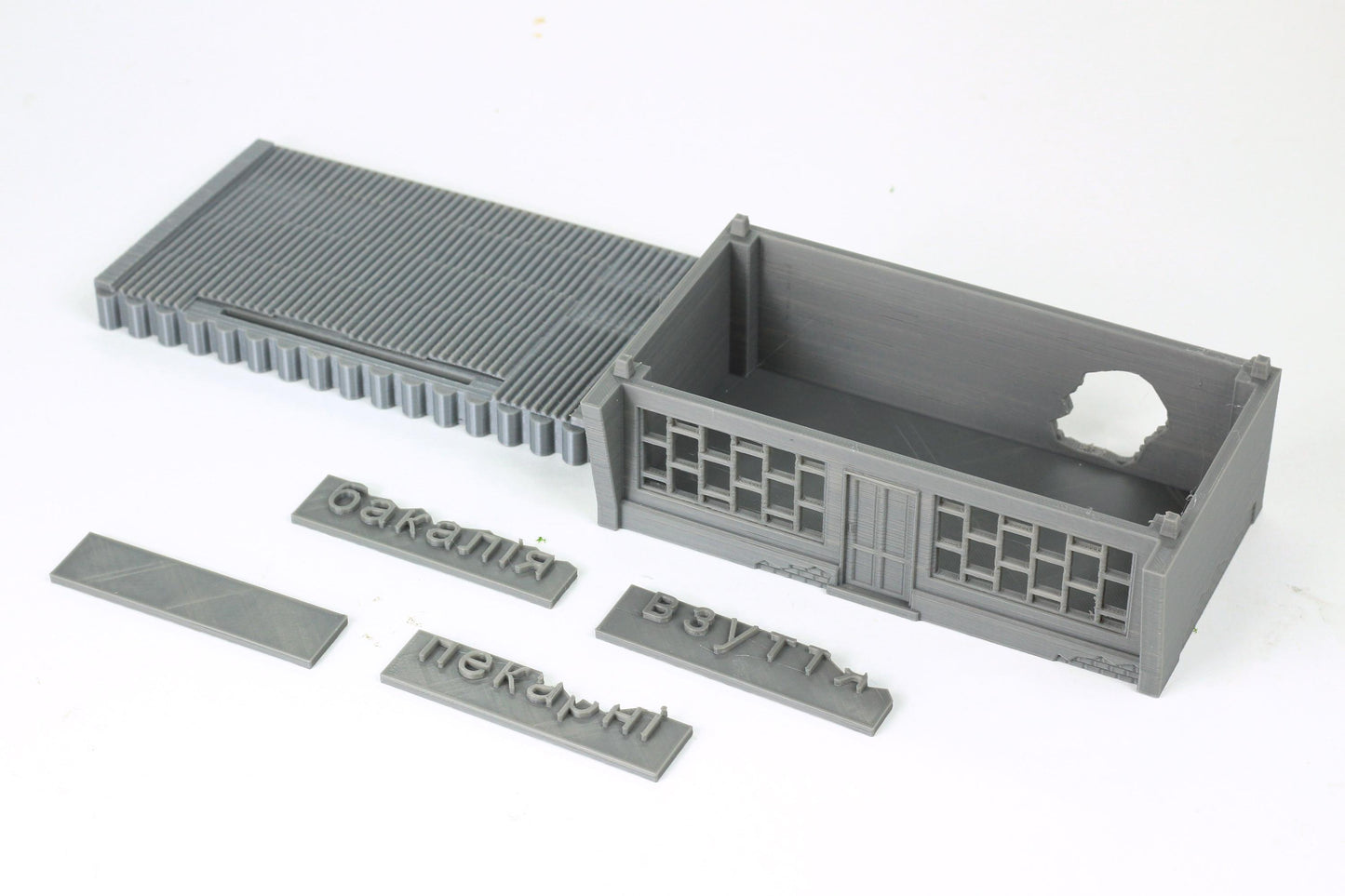 Wargaming Terrain Eastern European Soviet Small Shop Various Scales Historical Wargaming Modern (US tariffs are pre-paid by us)