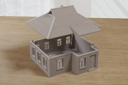 Wargaming Terrain Soviet Ukrainian Village House 1 Various Scales Historical Wargaming Modern (US tariffs are pre-paid by us)