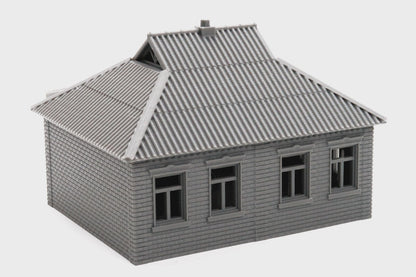 Wargaming Terrain Soviet Ukrainian Village House 1 Various Scales Historical Wargaming Modern (US tariffs are pre-paid by us)