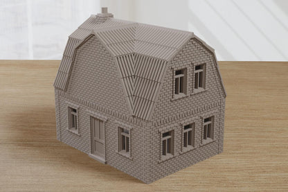 Wargaming Terrain Soviet Ukrainian Village House 2 Various Scales Historical Wargaming Modern (US tariffs are pre-paid by us)