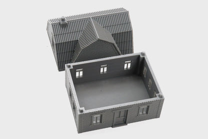 Wargaming Terrain Soviet Ukrainian Village House 2 Various Scales Historical Wargaming Modern (US tariffs are pre-paid by us)