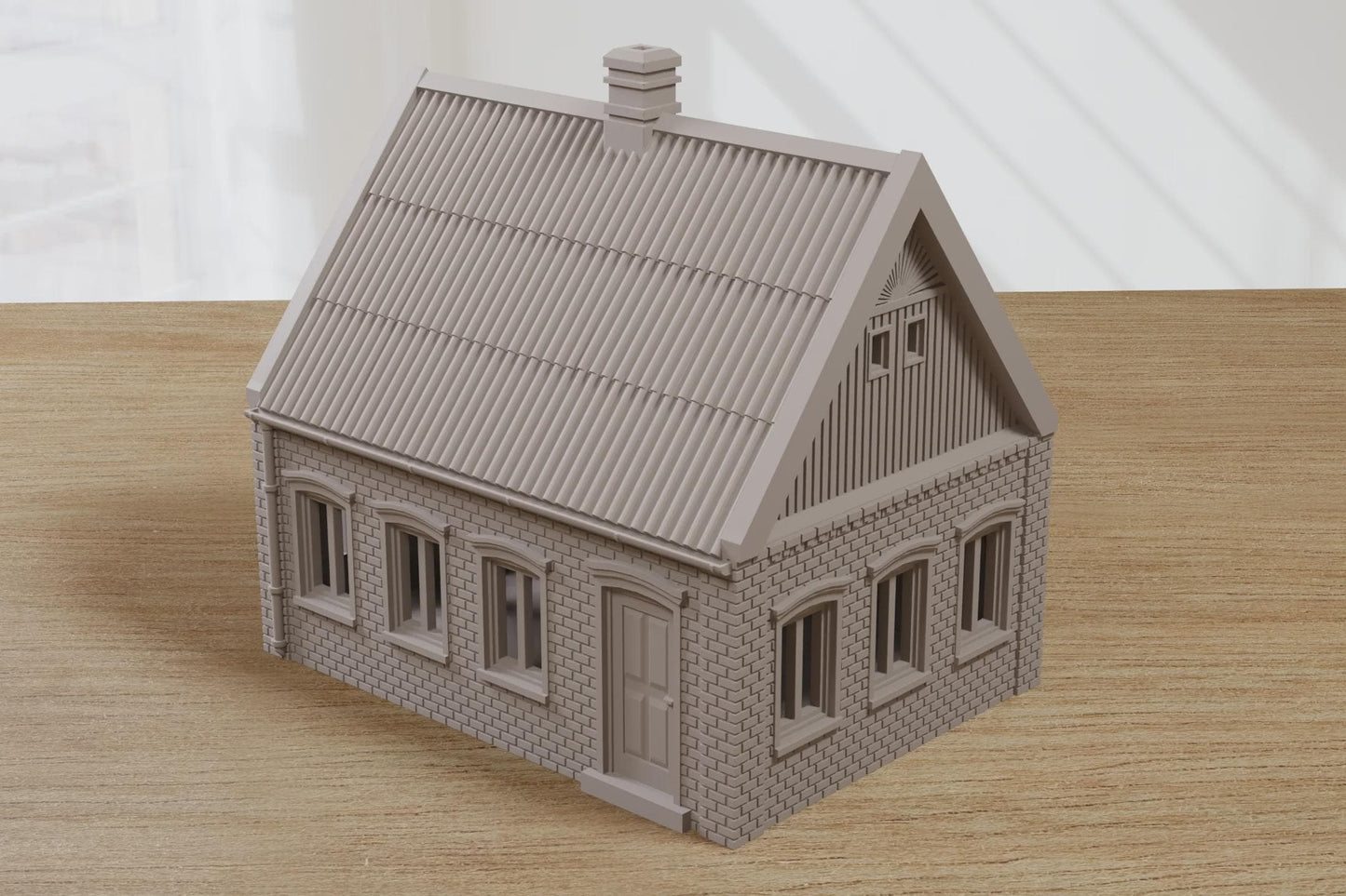 Wargaming Terrain Soviet Ukrainian Village House 3 Various Scales Historical Wargaming Modern (US tariffs are pre-paid by us)