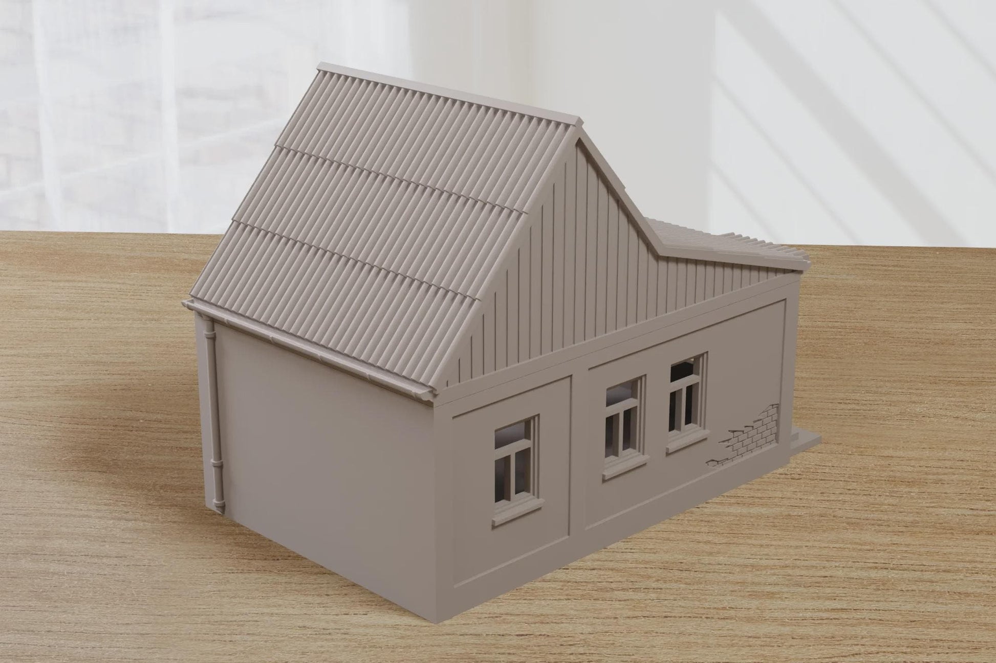 Wargaming Terrain Soviet Ukrainian Village House 4 Various Scales Historical Wargaming Modern (US tariffs are pre-paid by us)