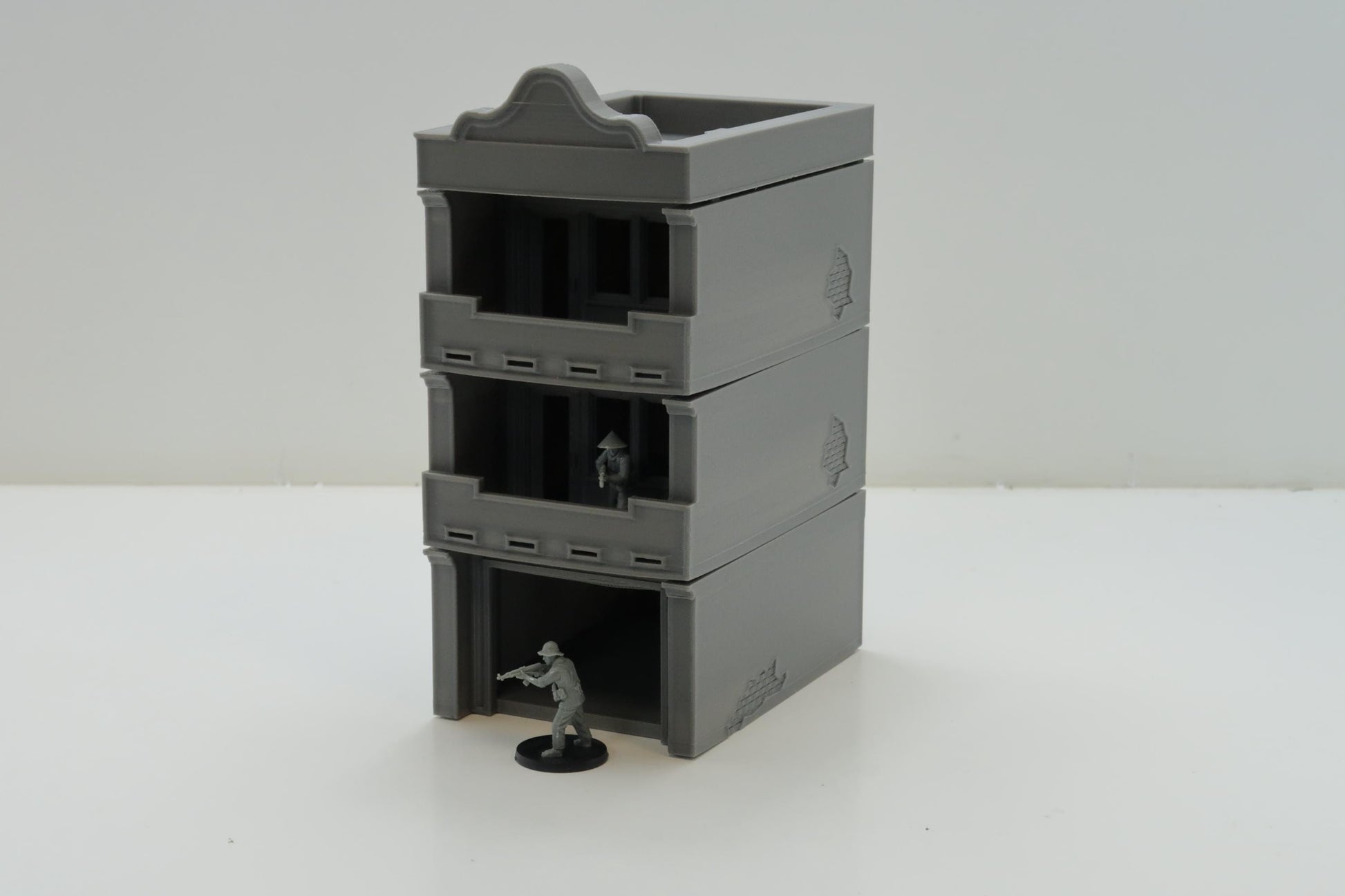 Wargaming Terrain Vietnamese Urban House 1 (3 storey,1 model) Various Scales Historical Wargaming Modern (US tariffs are pre-paid by us)