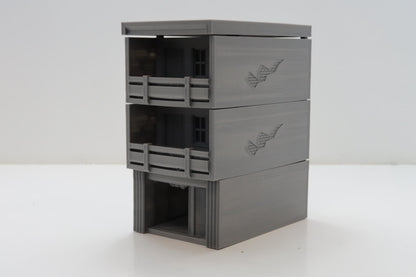 Wargaming Terrain Vietnamese Urban House 4 (3 storey,1 model) Various Scales Historical Wargaming Modern (US tariffs are pre-paid by us)