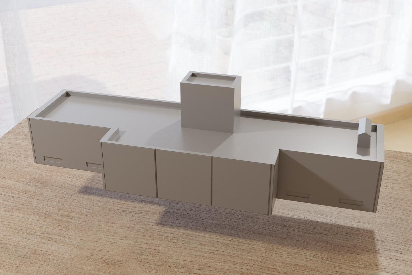 Wargaming Terrain Eastern European Apartments (3 storey,1 model) Various Scales Historical Wargaming Modern (US tariffs are pre-paid by us)