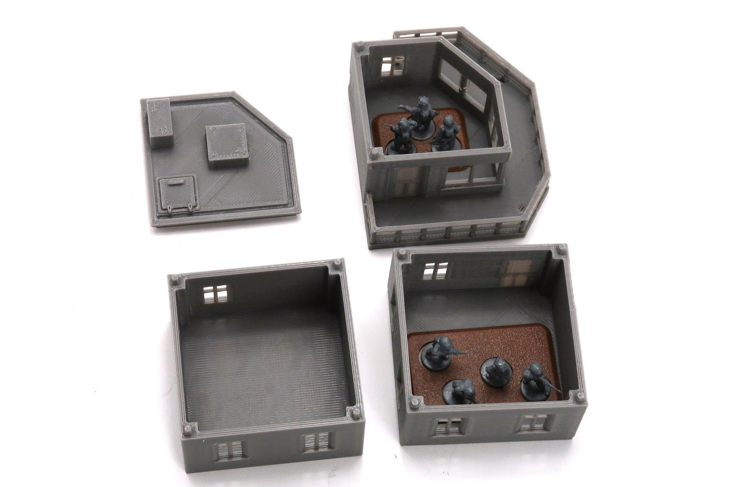 Wargaming Terrain WWII Airfield Control Tower Various Scales Historical Wargaming (US tariffs are pre-paid by us)