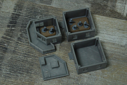 Wargaming Terrain WWII Airfield Control Tower Various Scales Historical Wargaming (US tariffs are pre-paid by us)
