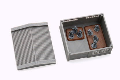 Wargaming Terrain WWII Airfield Tool Shed Various Scales Historical Wargaming (US tariffs are pre-paid by us)