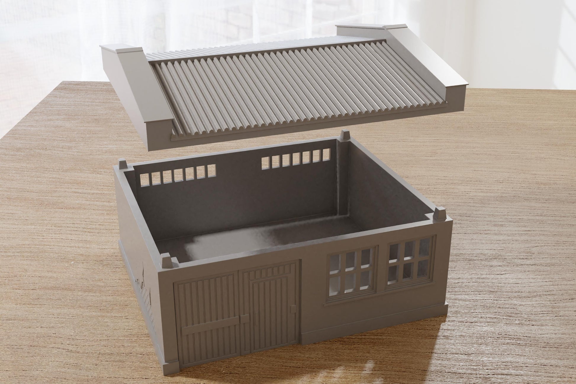 Wargaming Terrain WWII Airfield Tool Shed Various Scales Historical Wargaming (US tariffs are pre-paid by us)