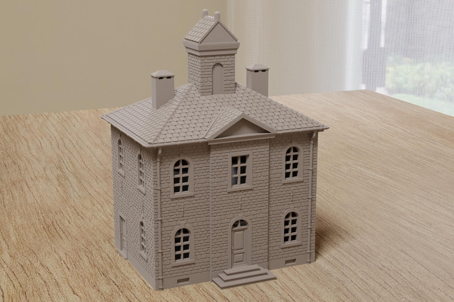 Wargaming Terrain WWII Ardennes City Hall Lot Various Scales Historical Wargaming (US tariffs are pre-paid by us)