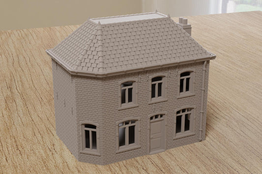 Wargaming Terrain WWII Ardennes Vielsalm Cottage Various Scales Historical Wargaming (US tariffs are pre-paid by us)