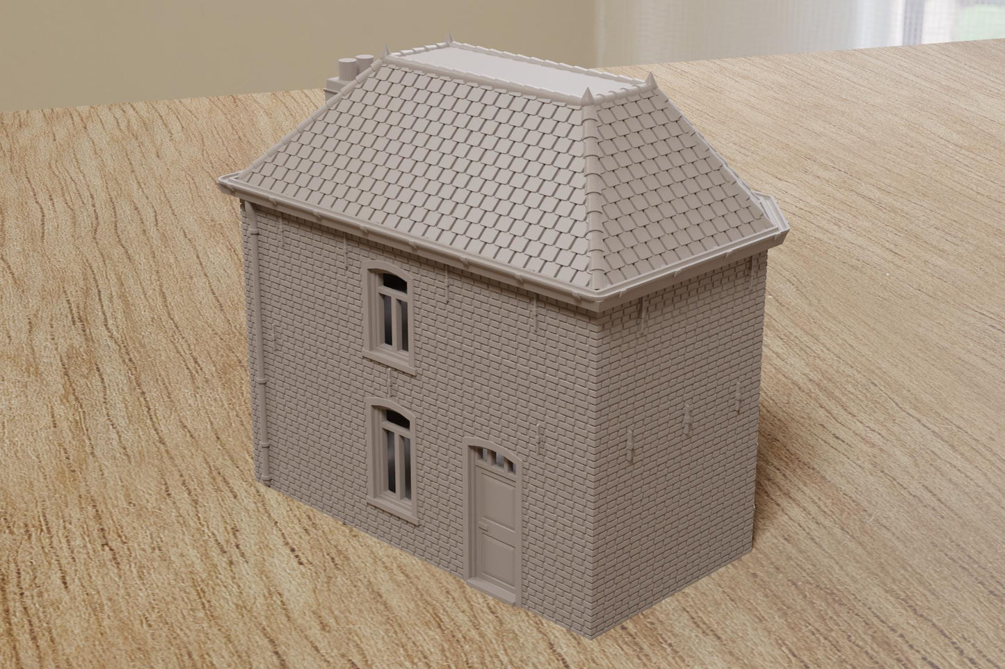 Wargaming Terrain WWII Ardennes Vielsalm Cottage Various Scales Historical Wargaming (US tariffs are pre-paid by us)