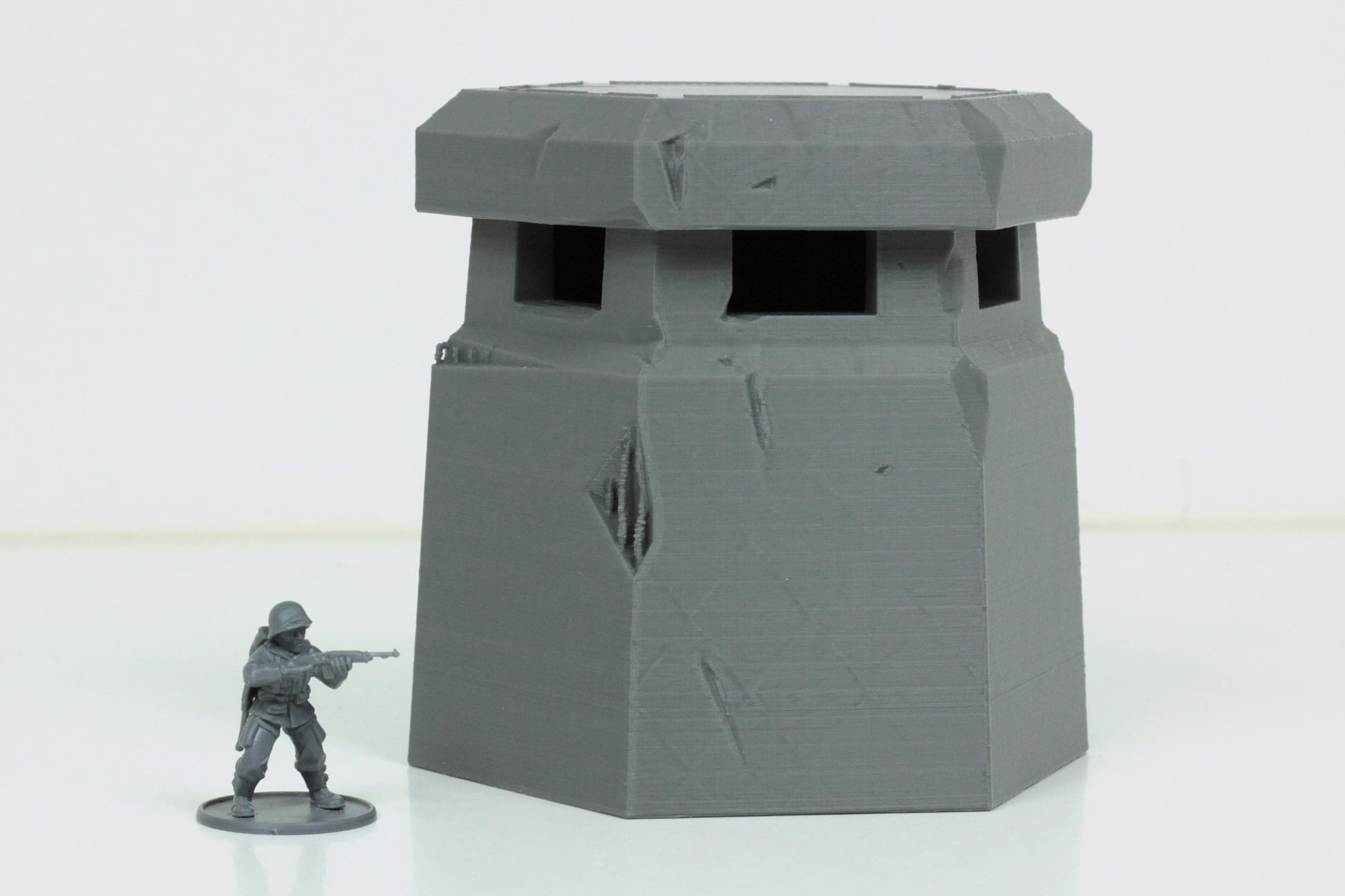 Wargaming Terrain WWII Beobahter German Bunker Various Scales Historical Wargaming (US tariffs are pre-paid by us)