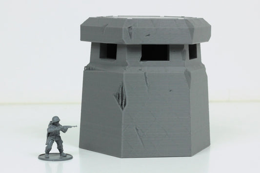Wargaming Terrain WWII Beobahter German Bunker Various Scales Historical Wargaming (US tariffs are pre-paid by us)