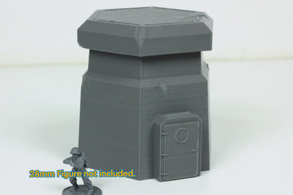 Wargaming Terrain WWII Beobahter German Bunker Various Scales Historical Wargaming (US tariffs are pre-paid by us)
