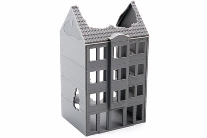 Wargaming Terrain WWII Berlin Destroyed Building Various Scales Historical Wargaming (US tariffs are pre-paid by us)