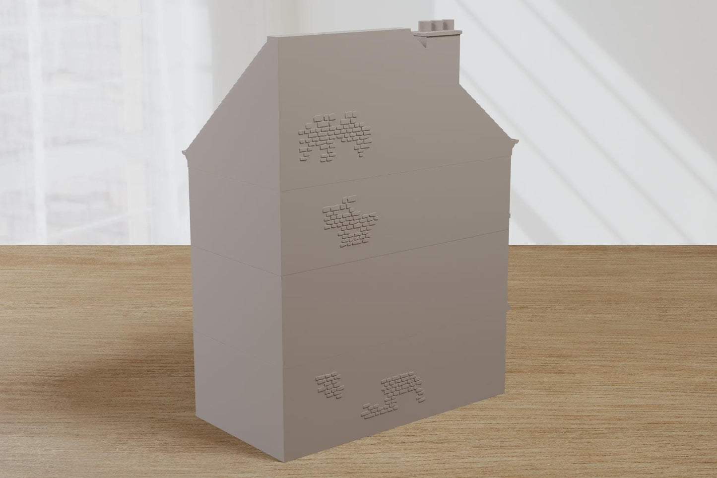 Wargaming Terrain WWII Caen Corner Building 1 Various Scales Historical Wargaming (US tariffs are pre-paid by us)