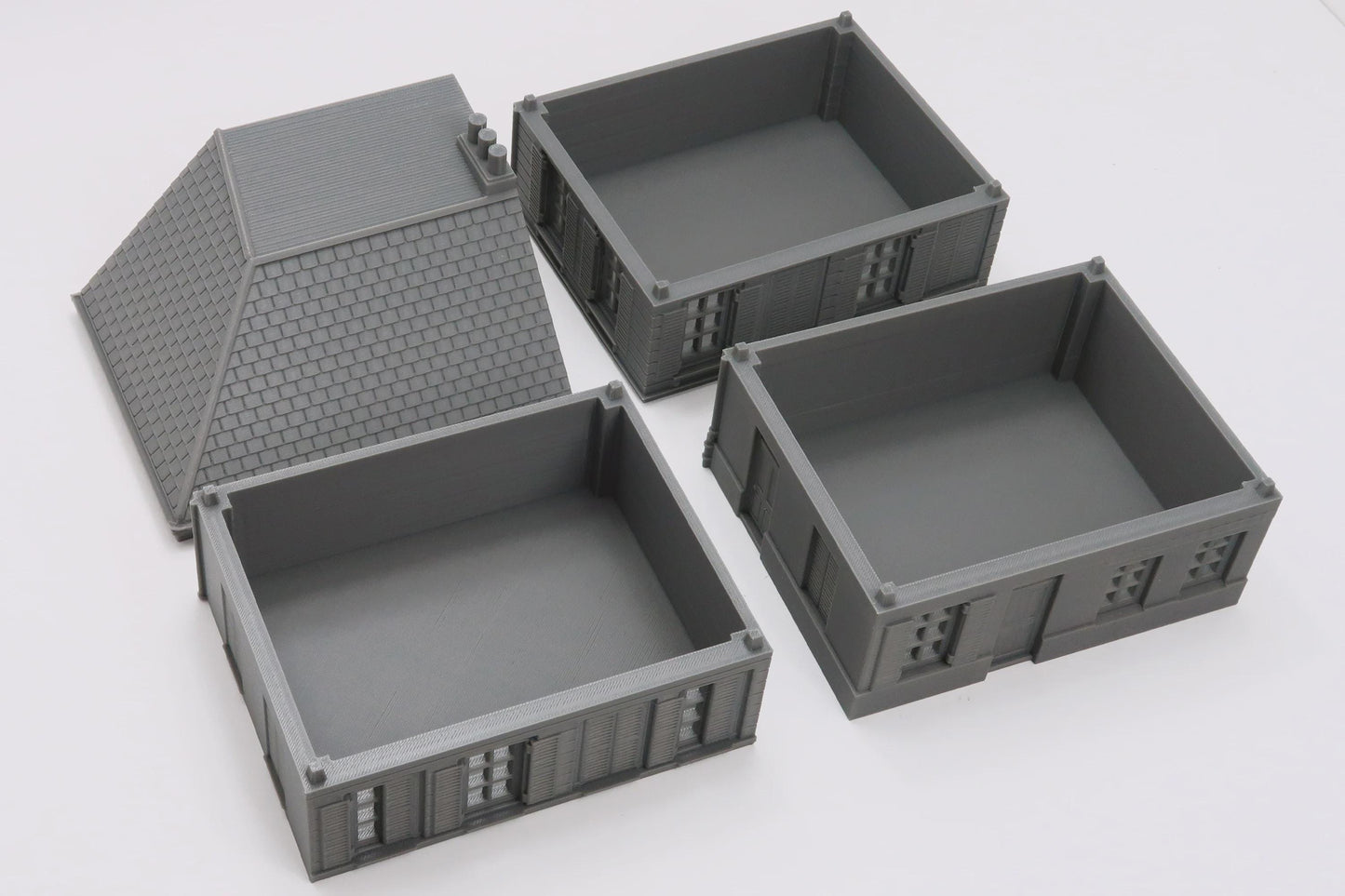 Wargaming Terrain WWII Caen Corner Building 3 Various Scales Historical Wargaming (US tariffs are pre-paid by us)