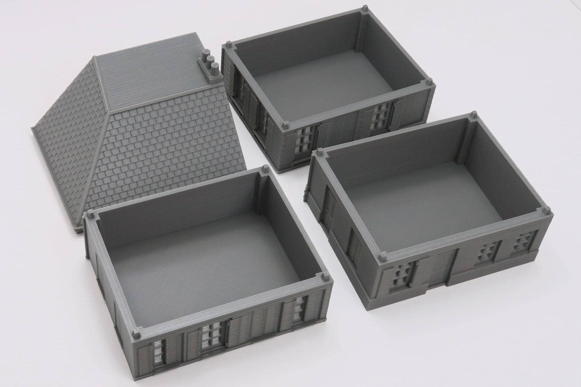 Wargaming Terrain WWII Caen Corner Building 3 Various Scales Historical Wargaming (US tariffs are pre-paid by us)