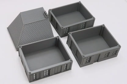 Wargaming Terrain WWII Caen Corner Building 3 Various Scales Historical Wargaming (US tariffs are pre-paid by us)