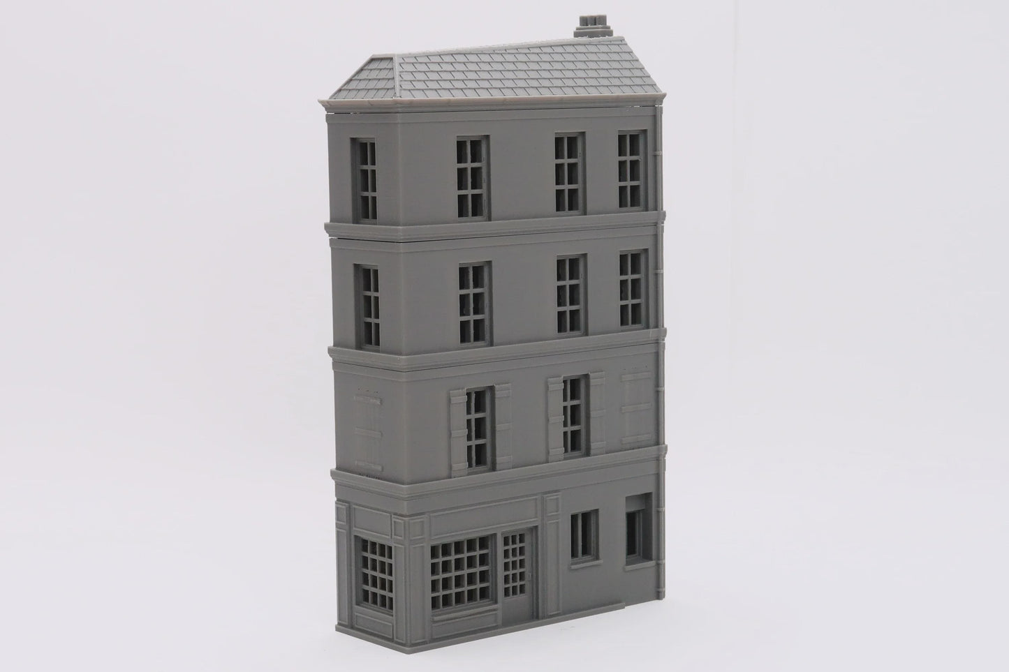 Wargaming Terrain WWII Caen Corner Building 4 Various Scales Historical Wargaming (US tariffs are pre-paid by us)