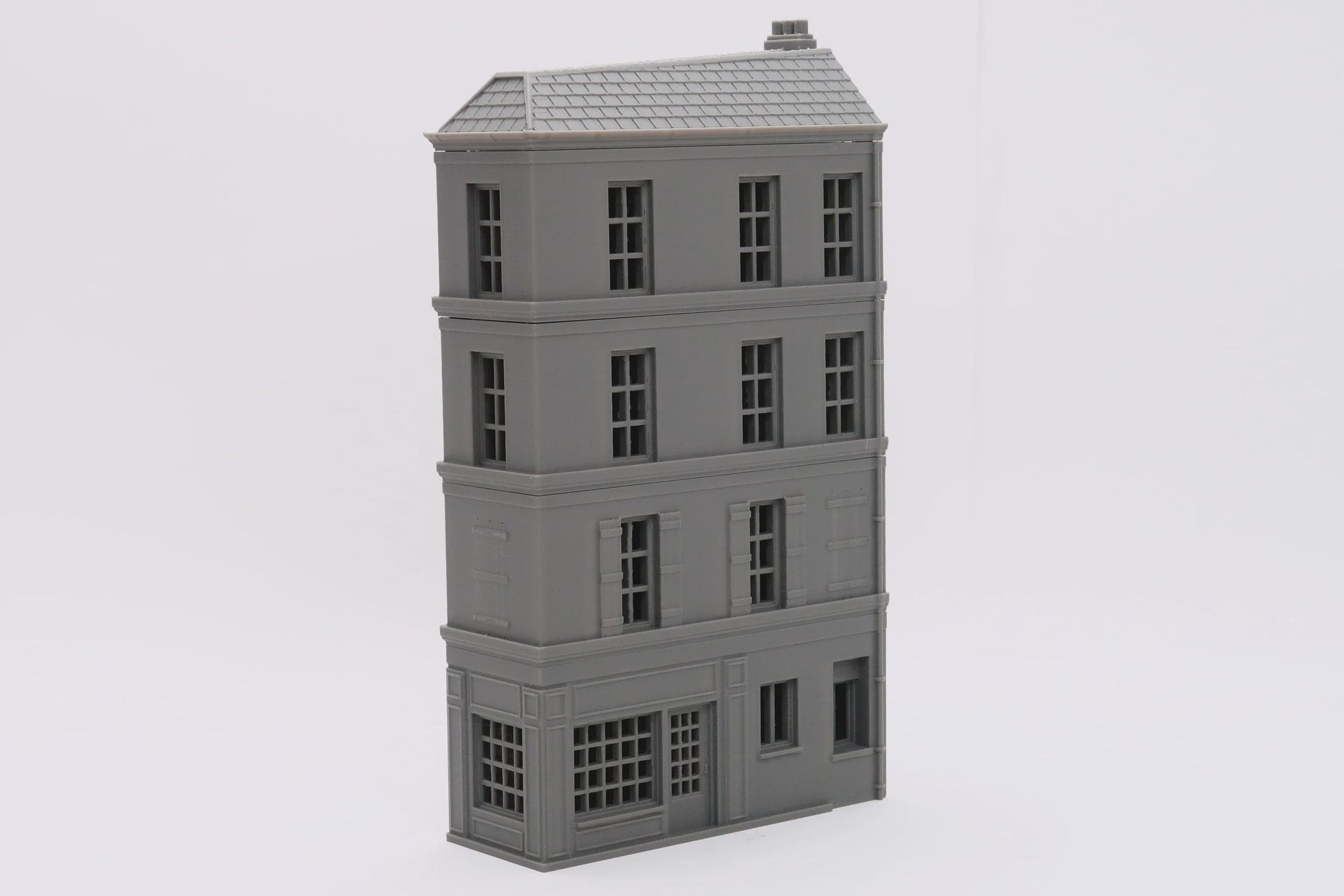 Wargaming Terrain WWII Caen Corner Building 4 Various Scales Historical Wargaming (US tariffs are pre-paid by us)