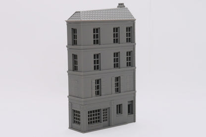 Wargaming Terrain WWII Caen Corner Building 4 Various Scales Historical Wargaming (US tariffs are pre-paid by us)