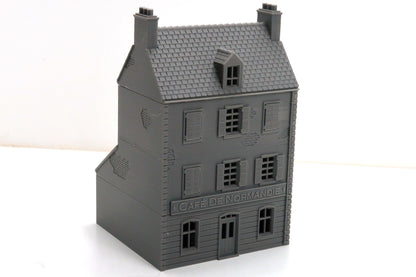 Wargaming Terrain WWII Caen Corner Building 4 Various Scales Historical Wargaming (US tariffs are pre-paid by us)