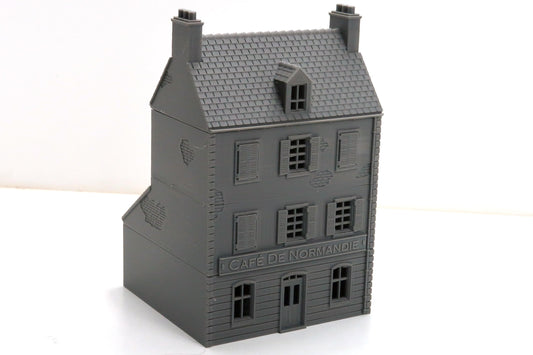 Wargaming Terrain WWII Caen Corner Building 4 Various Scales Historical Wargaming (US tariffs are pre-paid by us)