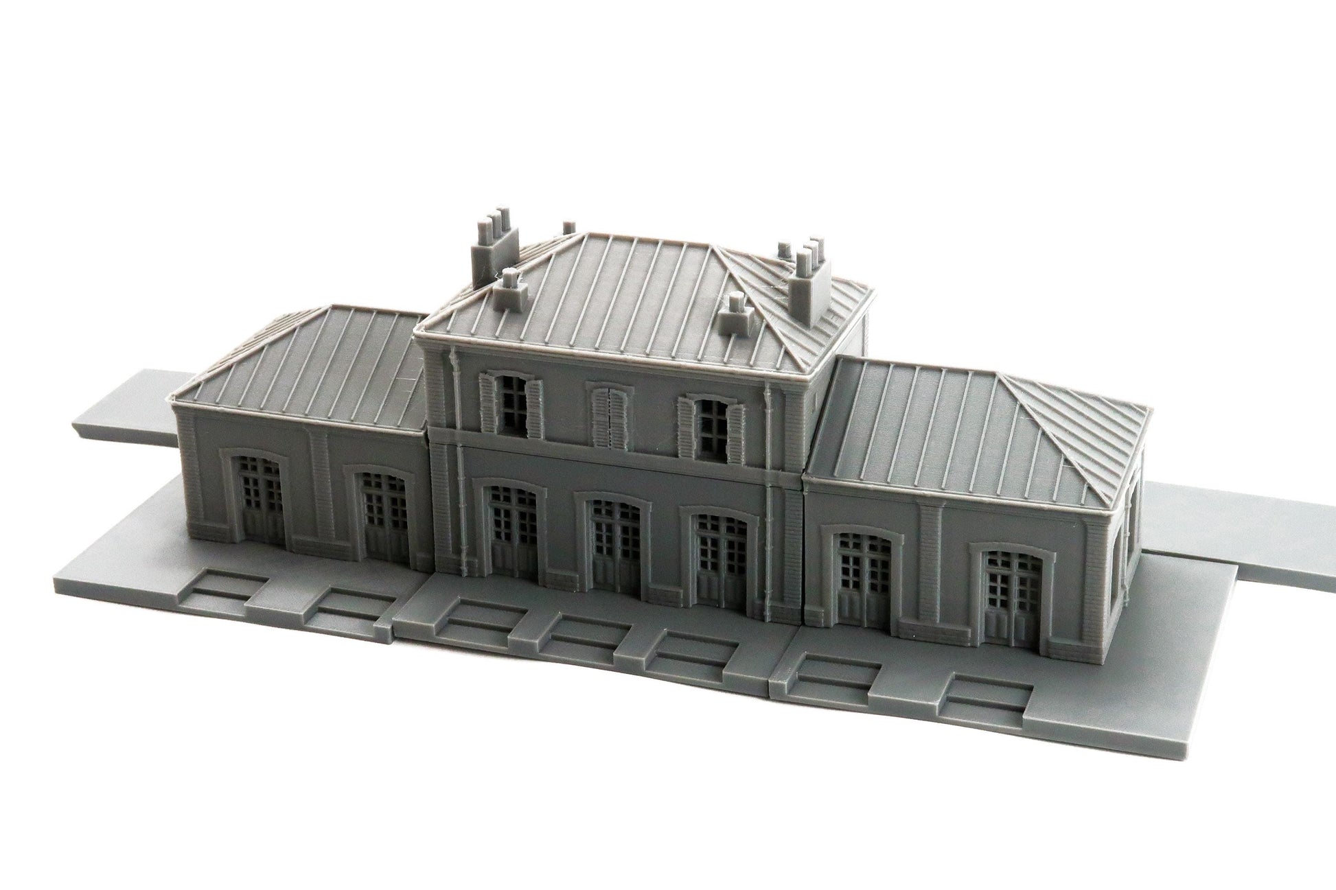 Wargaming Terrain WWII Carentan Train Station Various Scales Historical Wargaming (US tariffs are pre-paid by us)