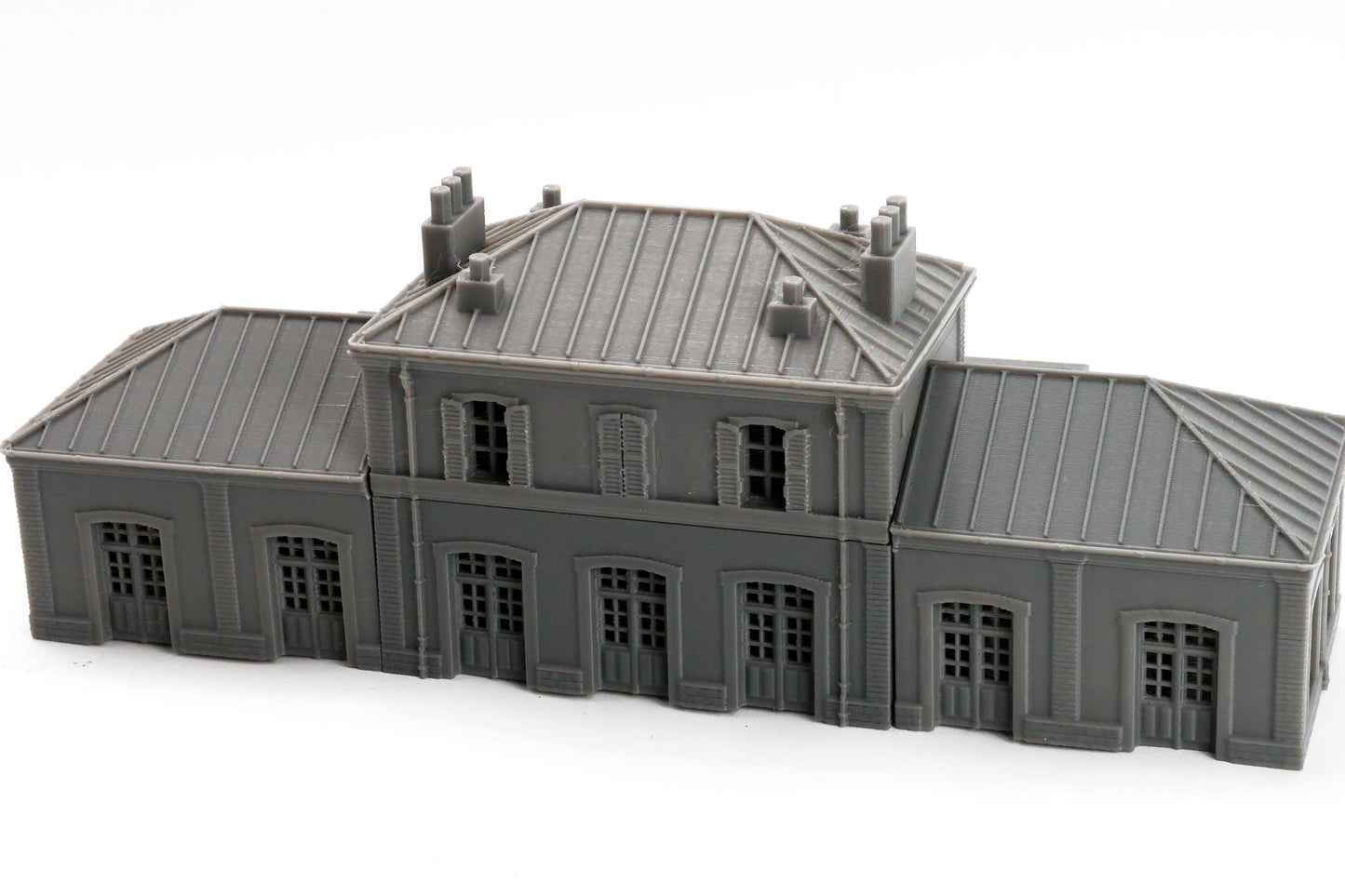 Wargaming Terrain WWII Carentan Train Station Various Scales Historical Wargaming (US tariffs are pre-paid by us)