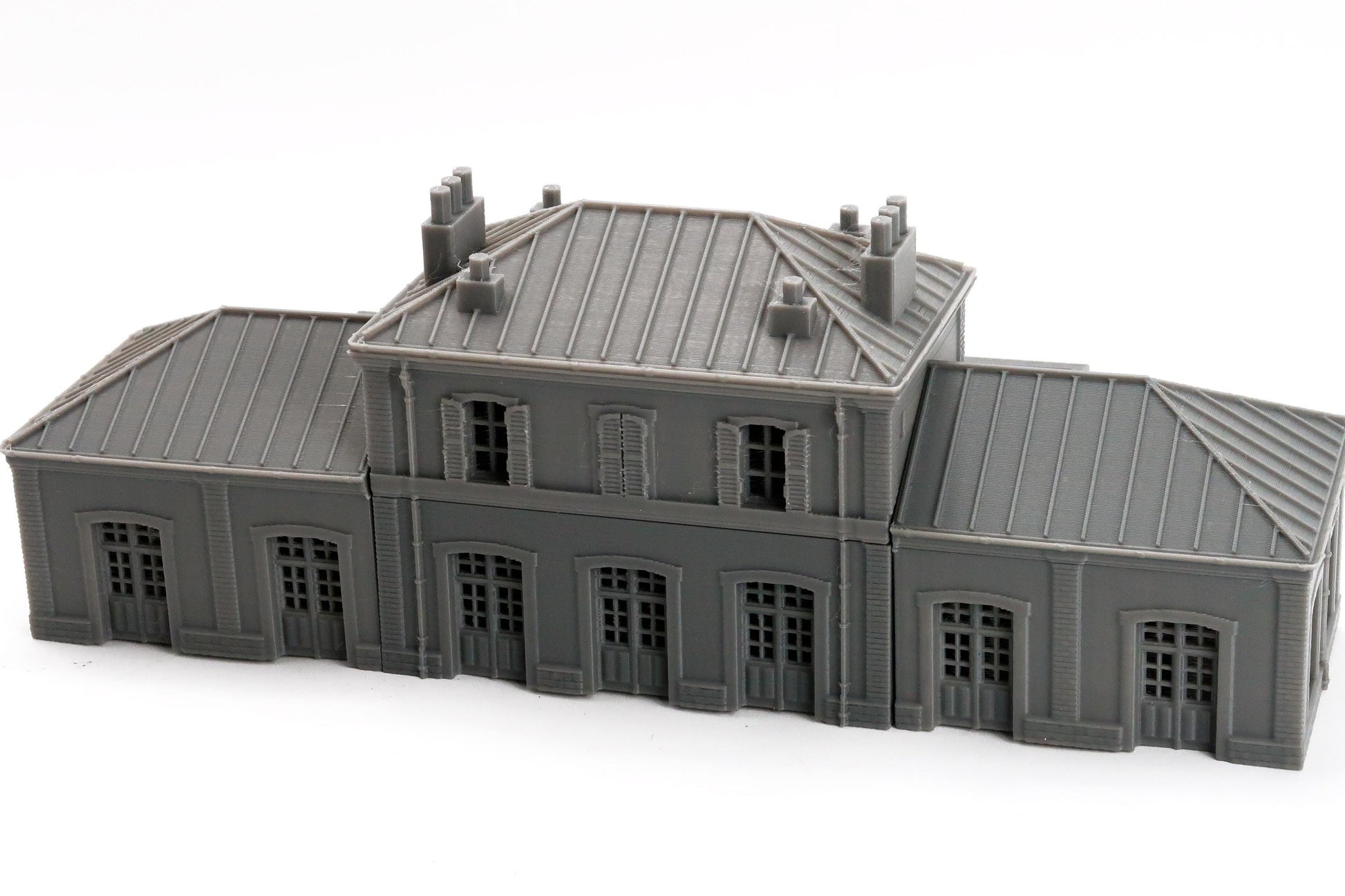 Wargaming Terrain WWII Carentan Train Station Various Scales Historical Wargaming (US tariffs are pre-paid by us)