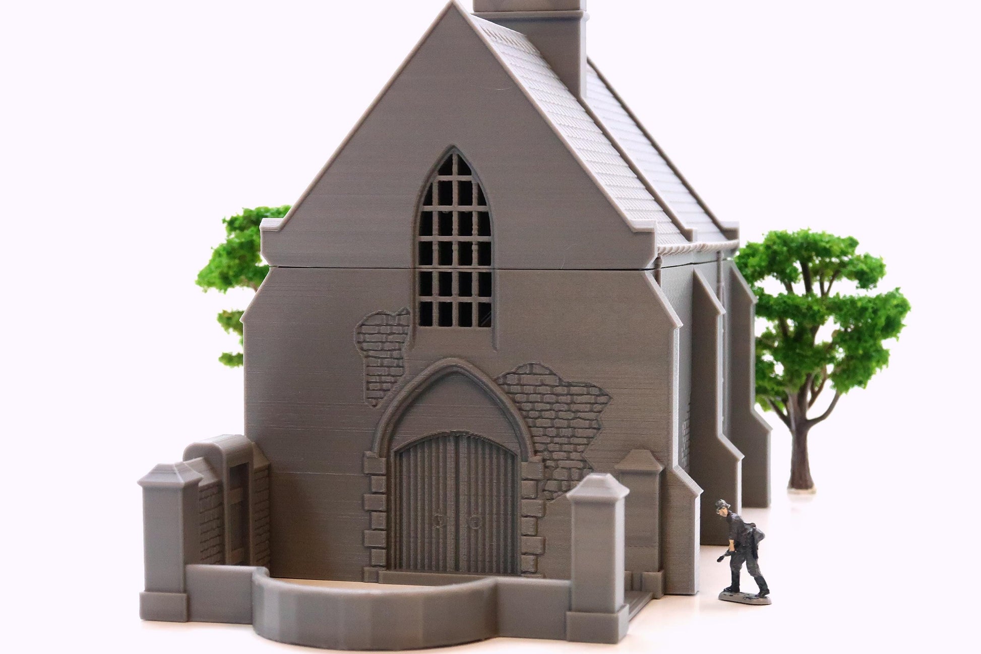 Wargaming Terrain WWII Carentan Train Station Various Scales Historical Wargaming (US tariffs are pre-paid by us)