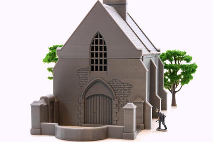 Wargaming Terrain WWII Carentan Train Station Various Scales Historical Wargaming (US tariffs are pre-paid by us)