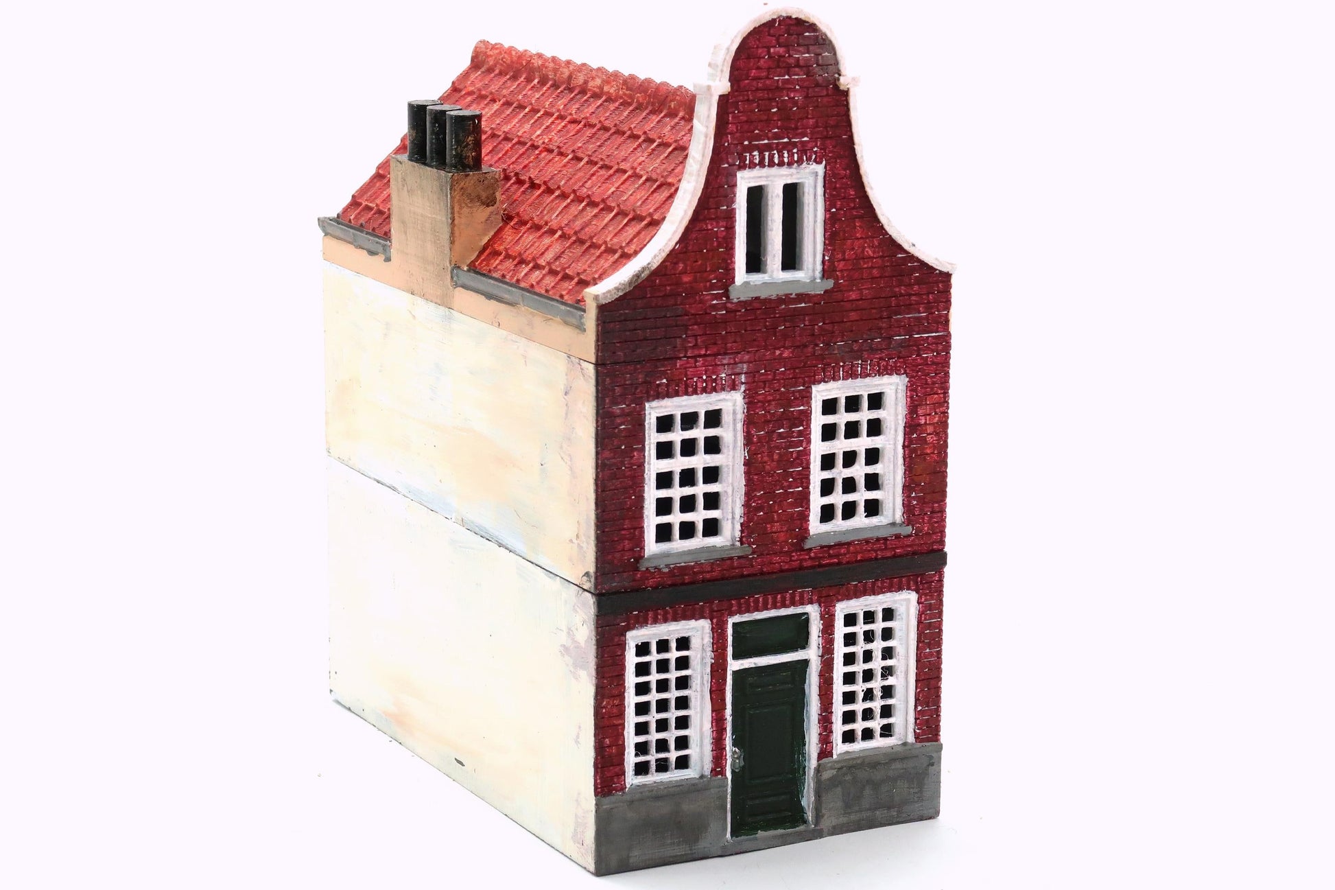 Wargaming Terrain WWII Dutch Canal Gable House Delft 1 Various Scales Historical Wargaming (US tariffs are pre-paid by us)